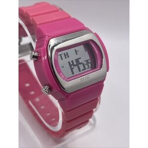 Relic Women's Digital Watch Pink 36mm Case Backlight ZR50038- New Battery